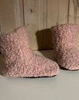 Slip on boot- Wooly pink