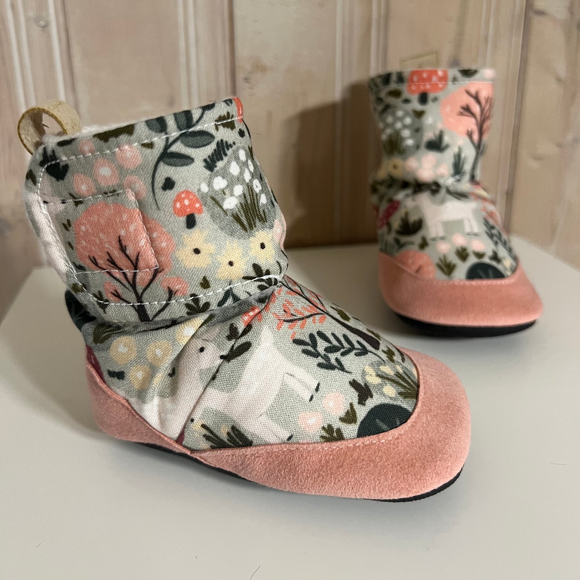 Original boots - Forest flowers