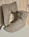 JadyLadys wooly taupe boot