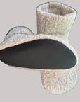Slip on boot- Wooly oatmeal