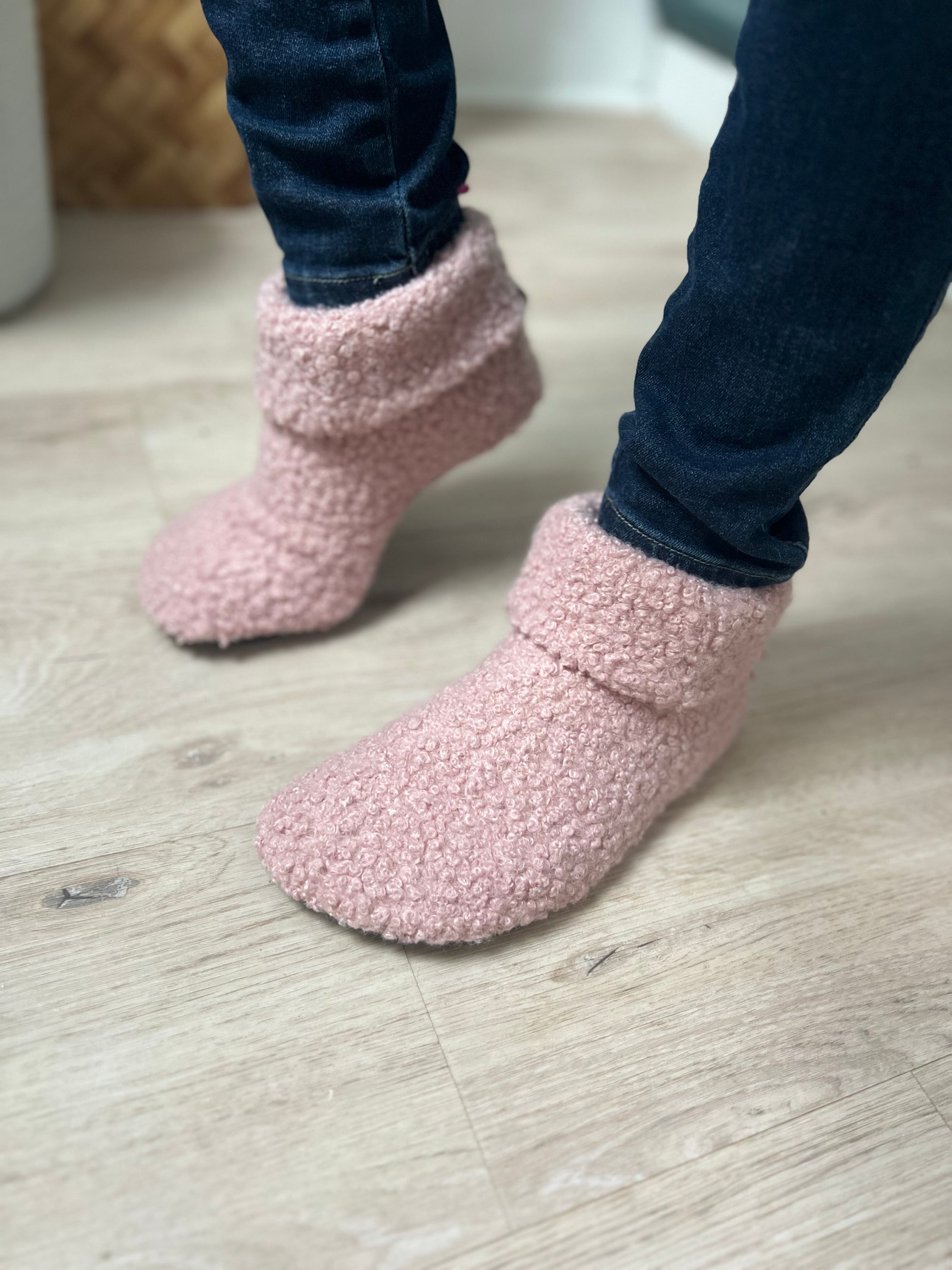 JadyLadys wooly pink boot - custom order