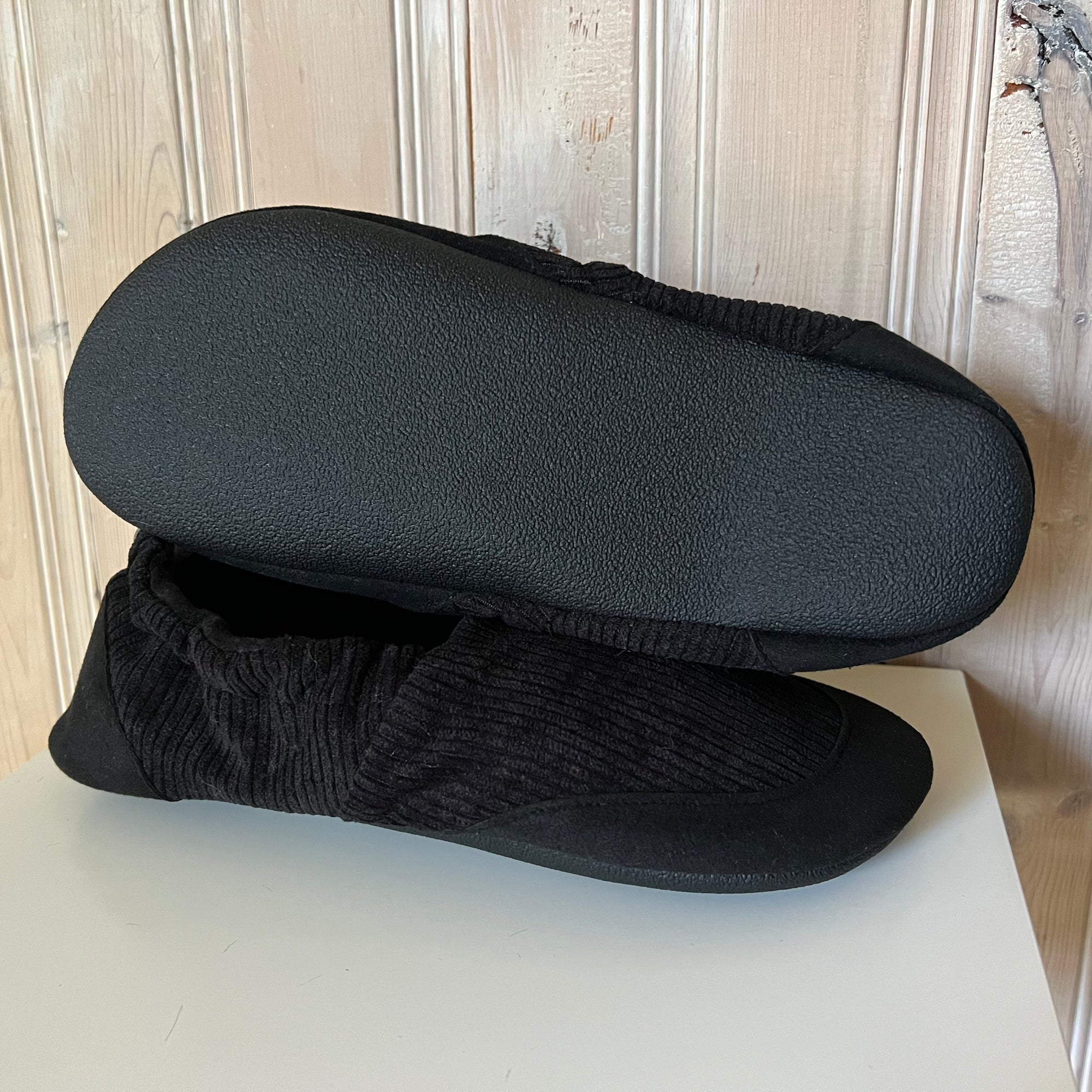JadyLadys  Slip on shoe - Black Corduroy