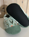 Water shoes - Teal floral