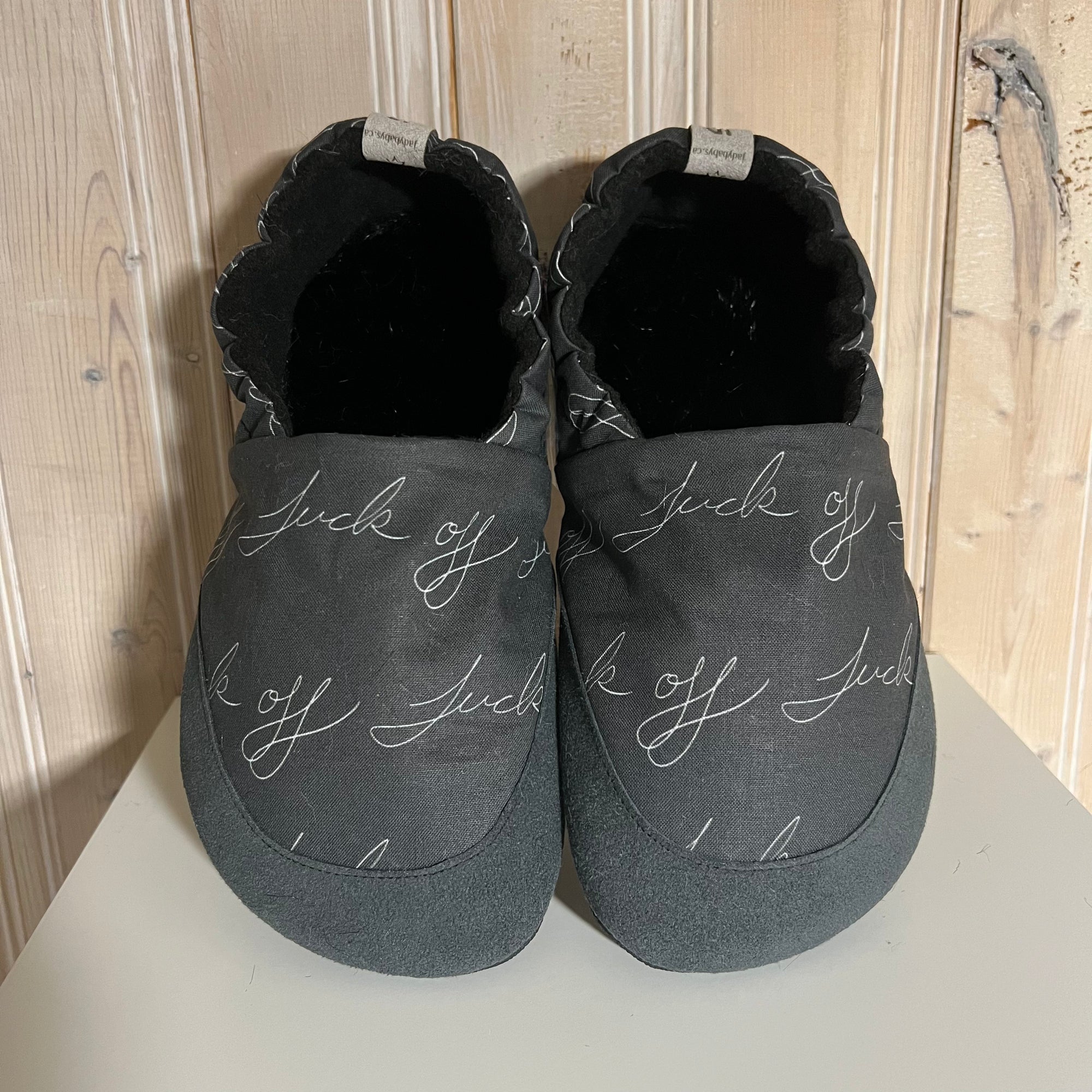 JadyLadys - Slip on shoe - Fuck off