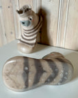 Sock Shoes - Tan Teddy