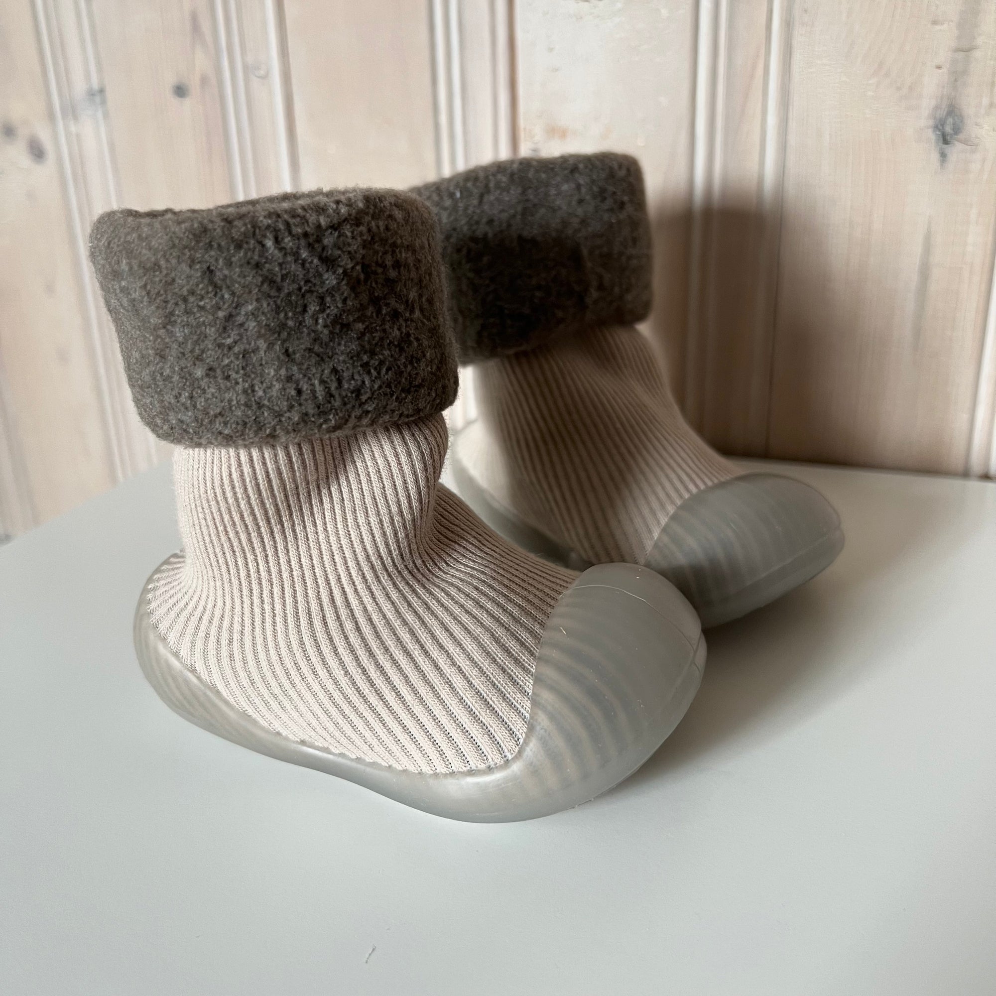 Sock Boots - Oatmeal