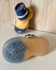 Sock Shoes - Blue & Yellow