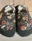 JadyLadys slip on shoe - Charcoal floral