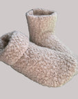 Slip on boot- Wooly oatmeal