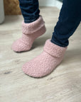 JadyLadys wooly pink boot