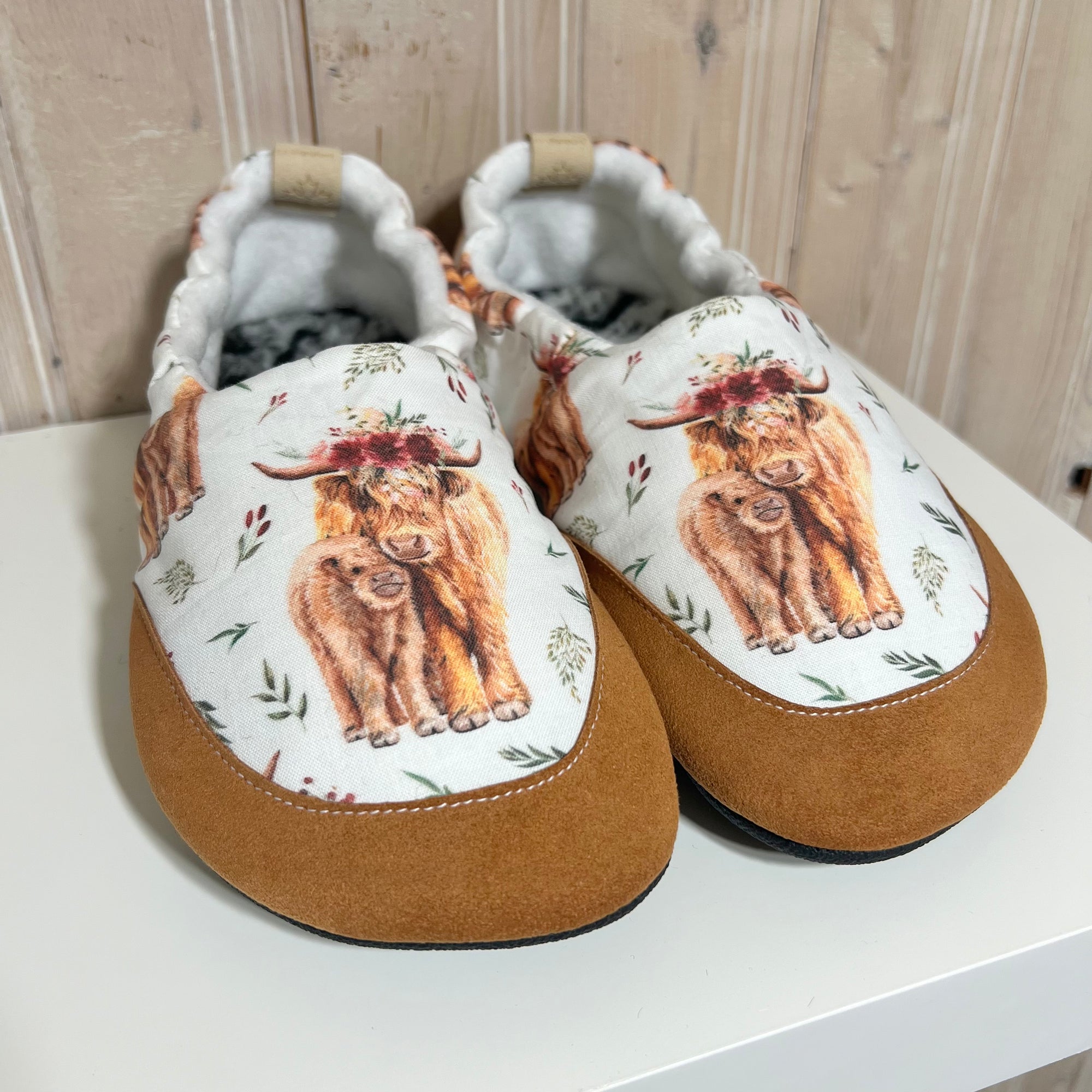 JadyLadys  Slip on shoe - Highland Cow