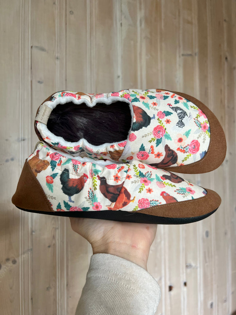 JadyLadys - Slip on shoe - Chicken mom - Ready to ship
